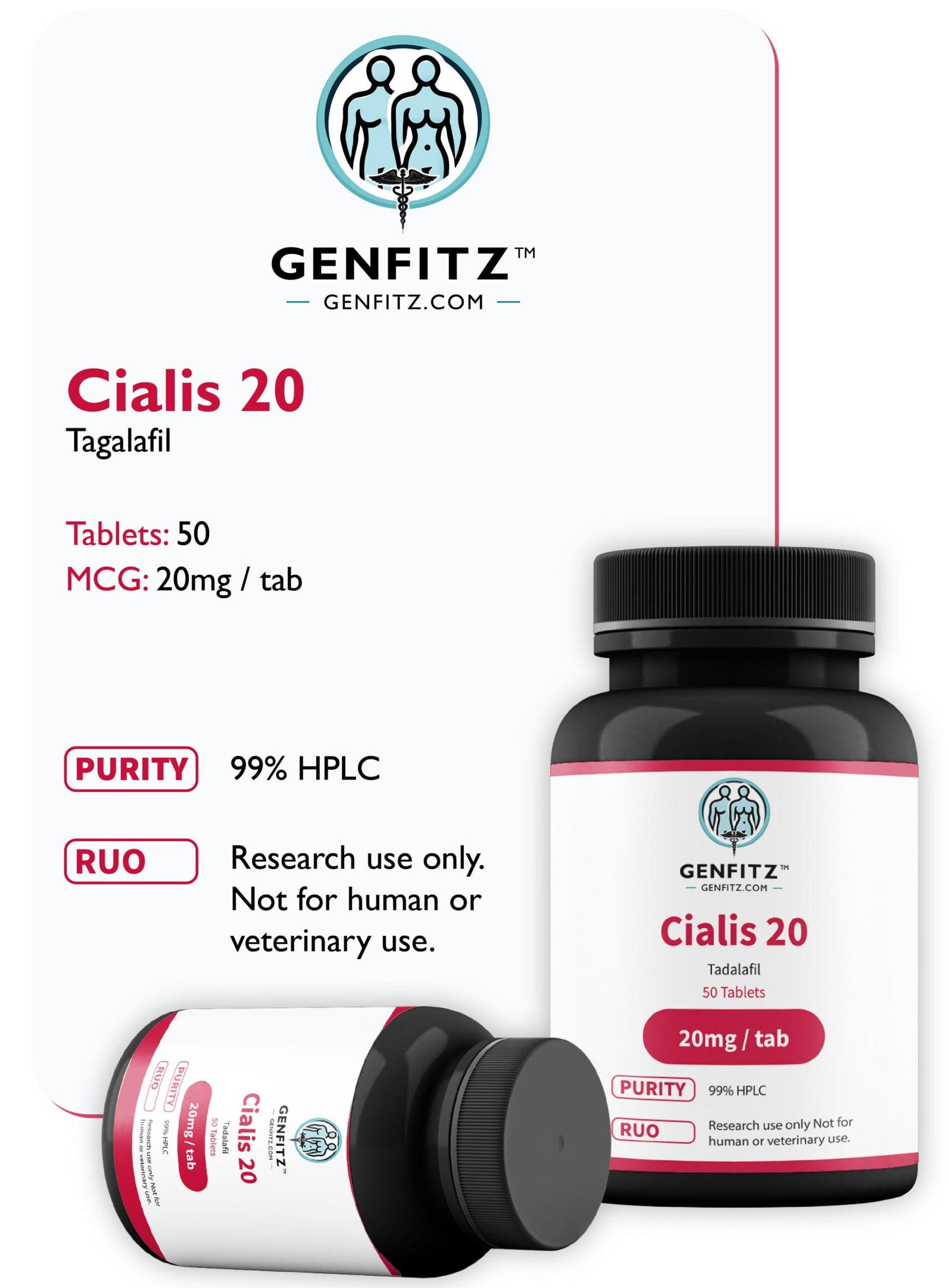 CIALIS (VIAGRA) 20 50 tabs, 20mg/tab